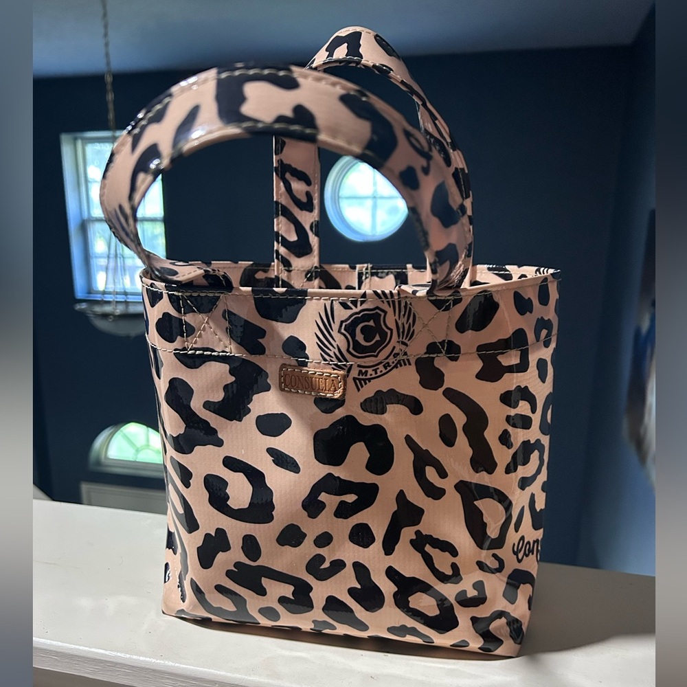 Consuela Leopard Tote